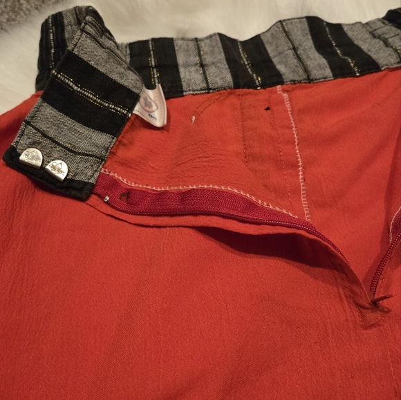 Vintage Red A Line Skirt - Picture 3 of 4
